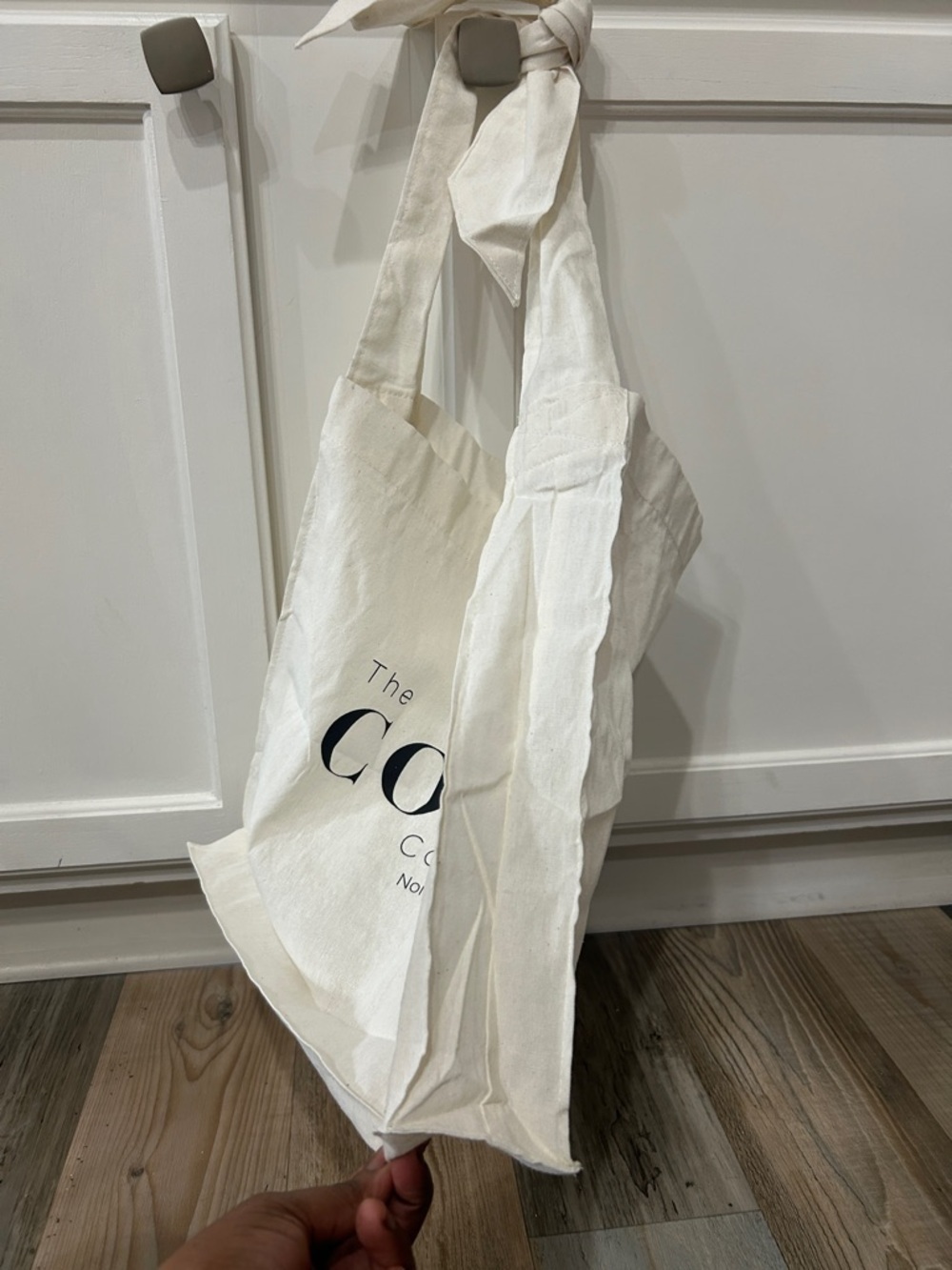 The COVE Collection Canvas Tote in Natural 15” x 14” Summer Vacation TC0175 - Picture 4 of 6